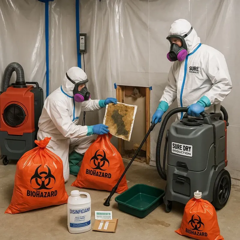 Contaminated Water Handling Protocols process in Mellwood, MD